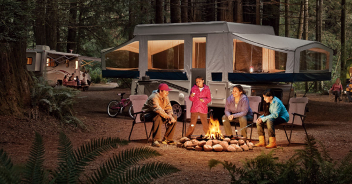 Tent trailer camper outlet